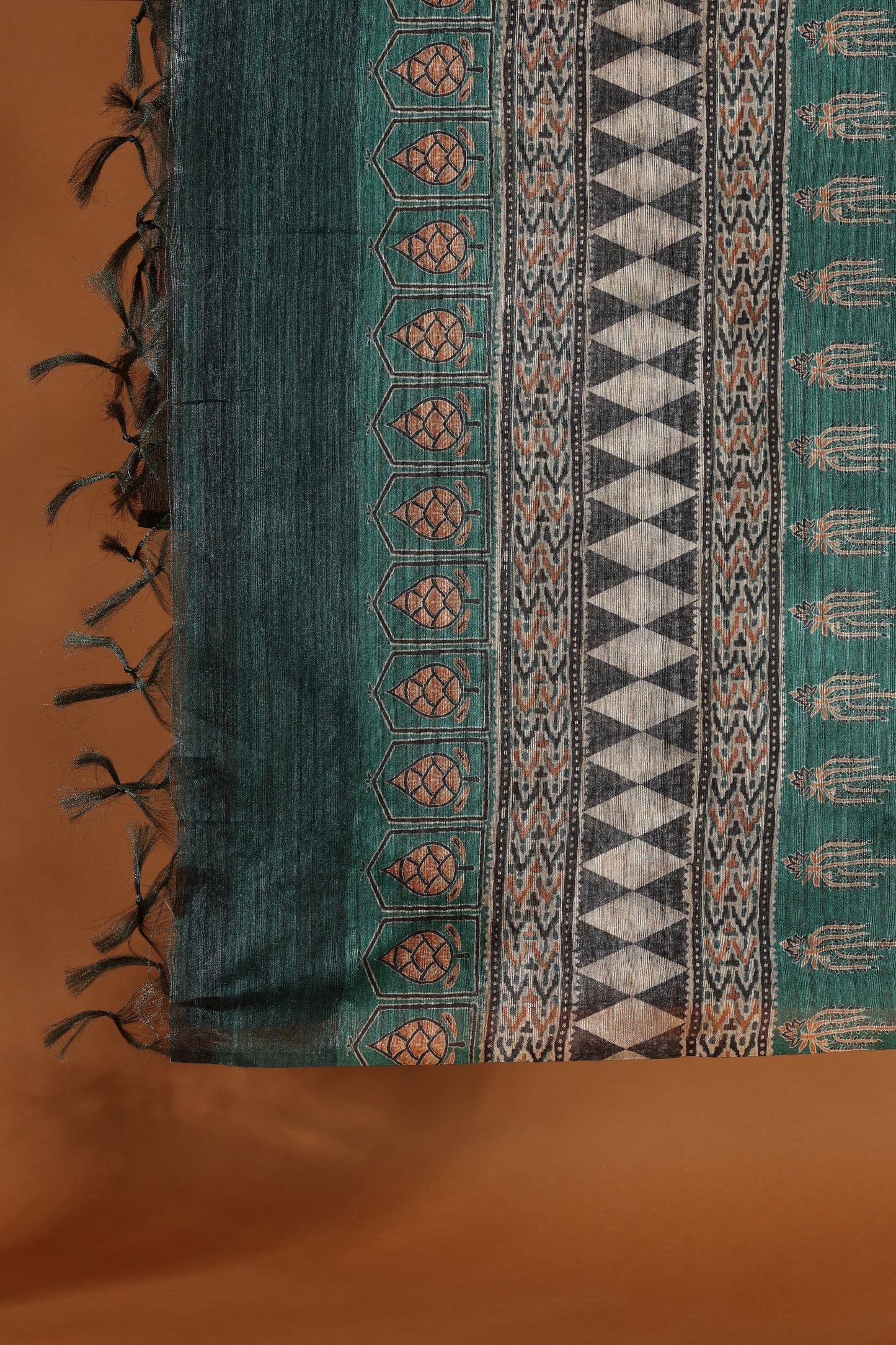 Green Kathaan Silk Dress Material Suit