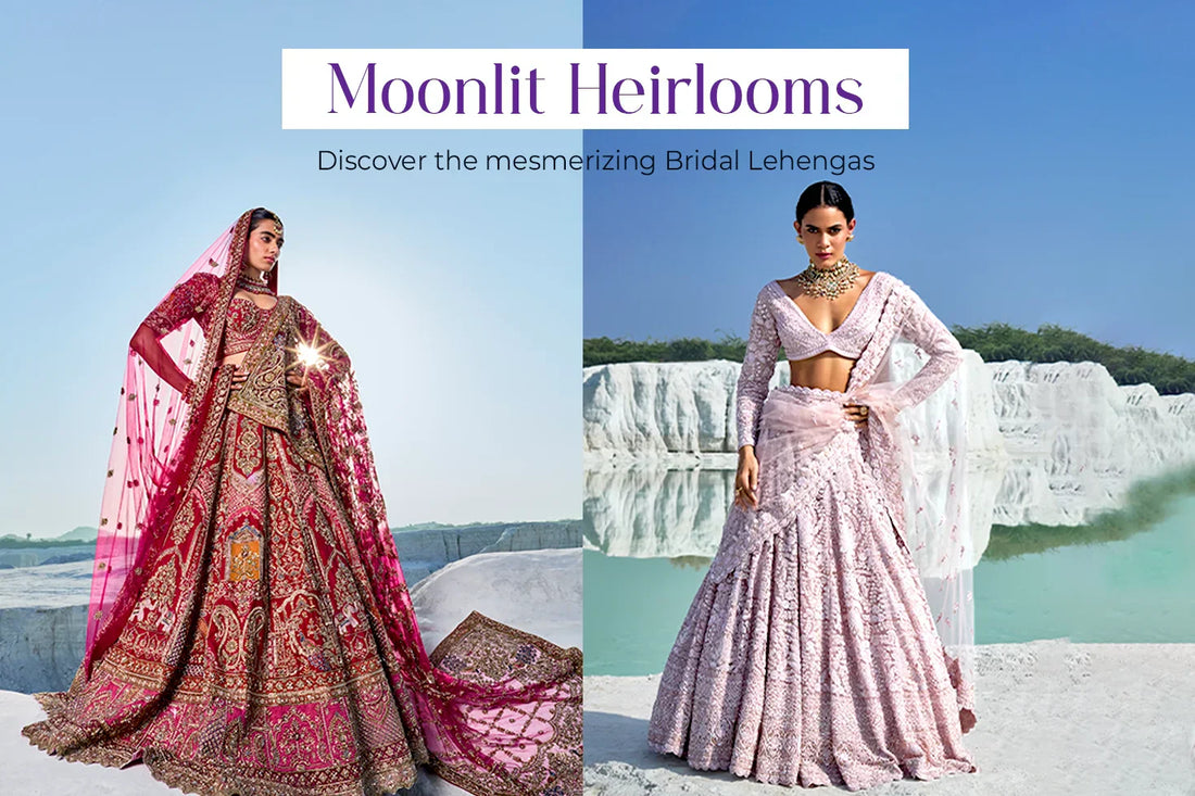 Moonlit Heirlooms Sarees Collection - An Indo-Western Mix