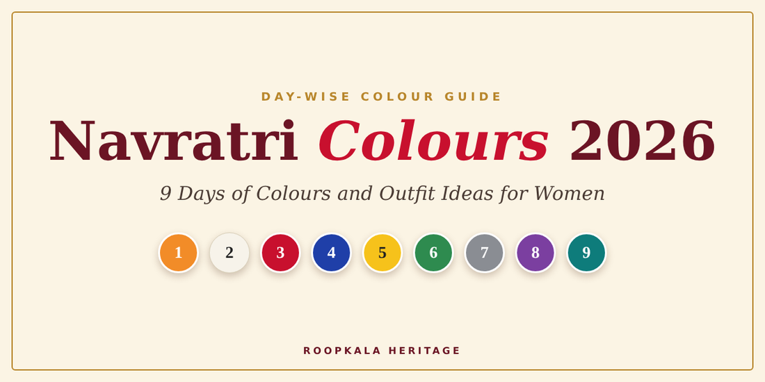 Navratri Colours 2026: 9 Days of Colours and Outfit Ideas