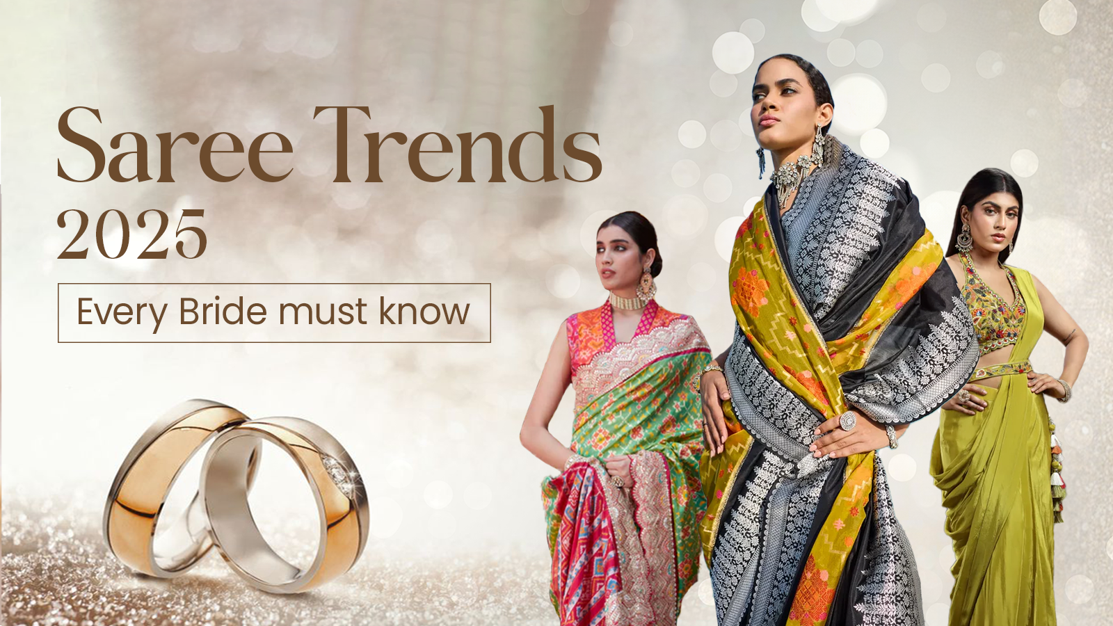 Top Bridal Saree Trends 2025 Every Bride Must Know