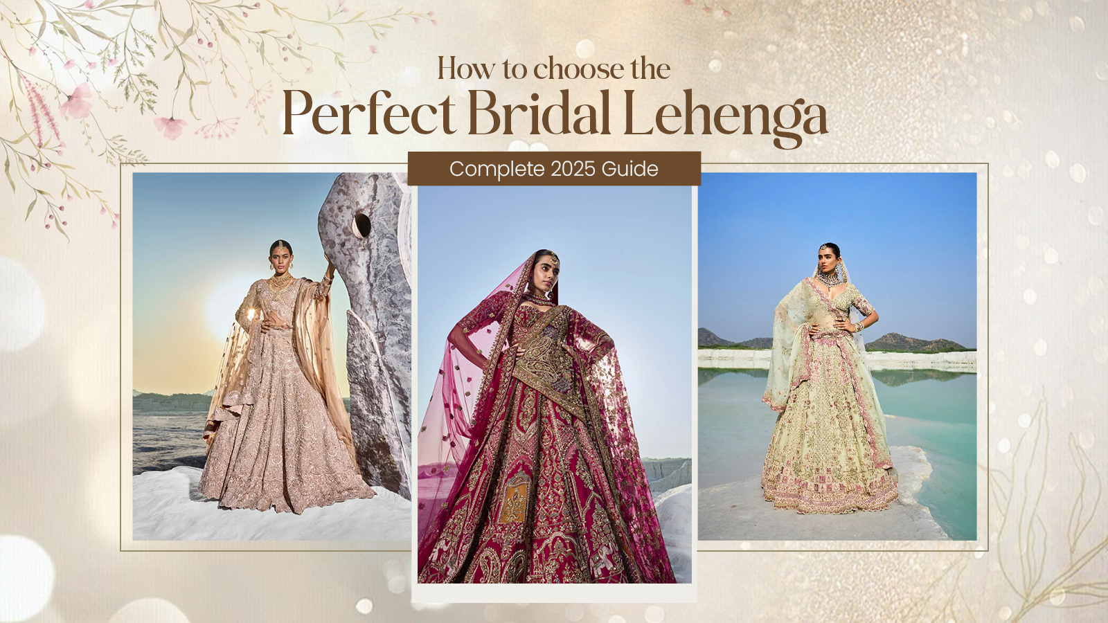 How to Choose the Perfect Bridal Lehenga for Your Wedding: Complete 2025 Guide