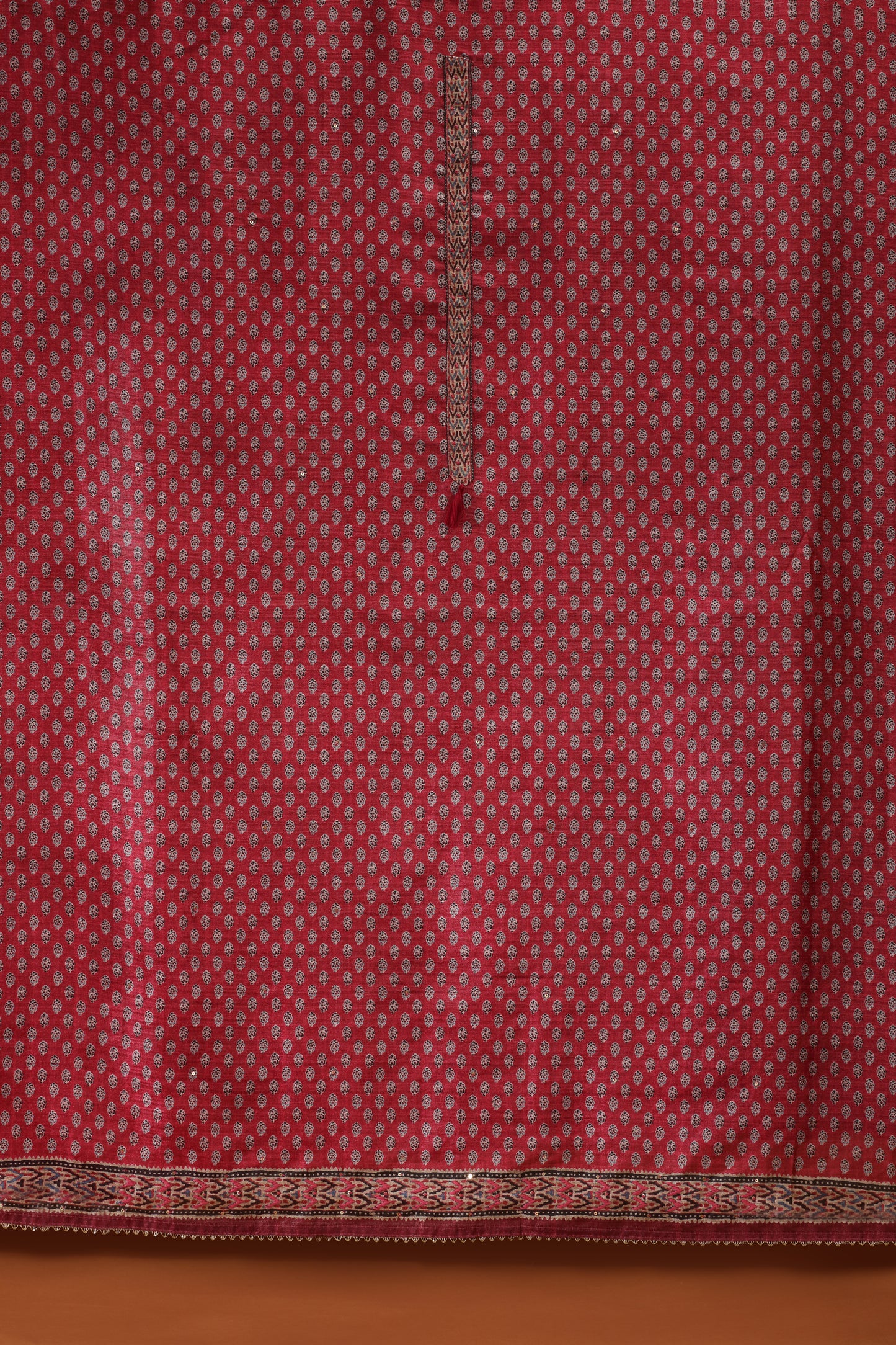 Pink Kathaan Silk Dress Material Suit