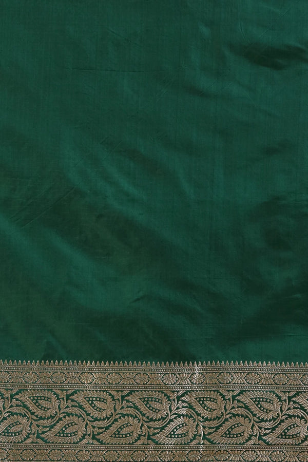 Jade Green Kathan Silk Saree