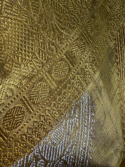 Gold Tone Kanjivaram Silk Saree