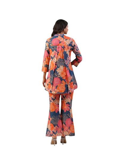 Multi-Color Cotton Kurta Set