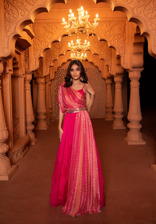 Buy Pink Dresses & Gowns for Women by VAIDEHI FASHION Online | Ajio.com