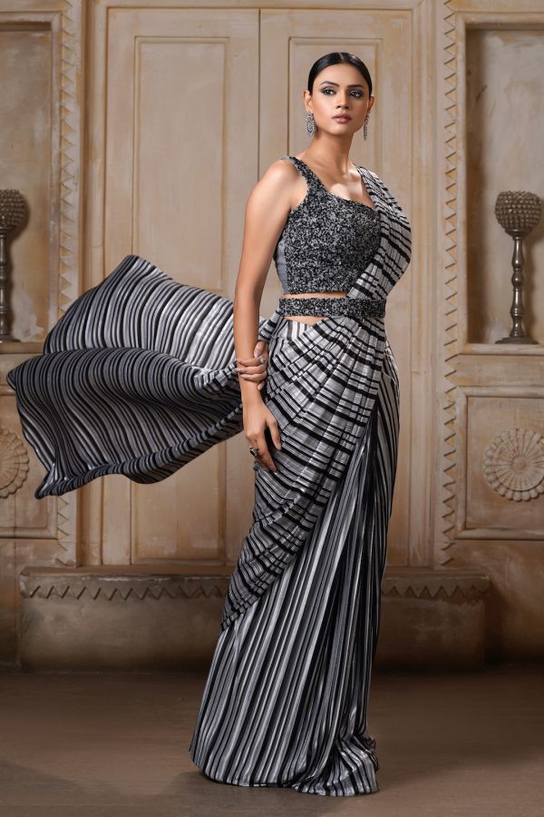 Cocktail Sarees - Buy Cocktail Sarees online in India